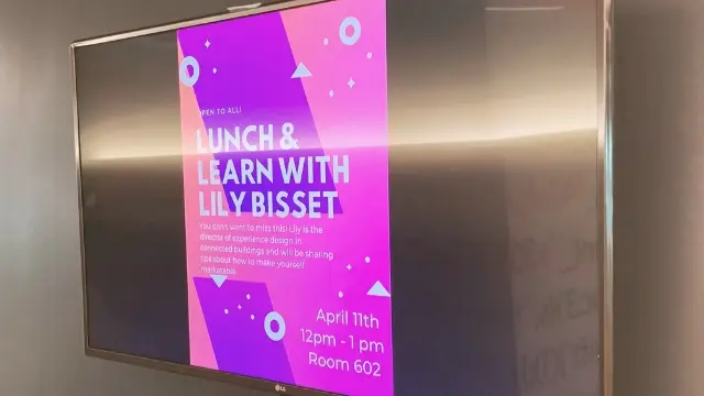 Lunch and learn